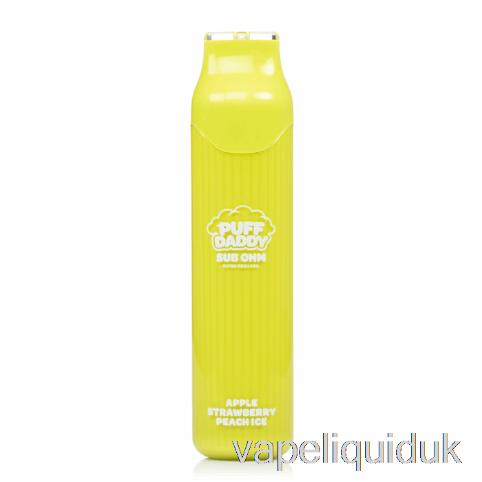Puff Daddy 6000 Disposable Apple Strawberry Peach Ice Vape Juice